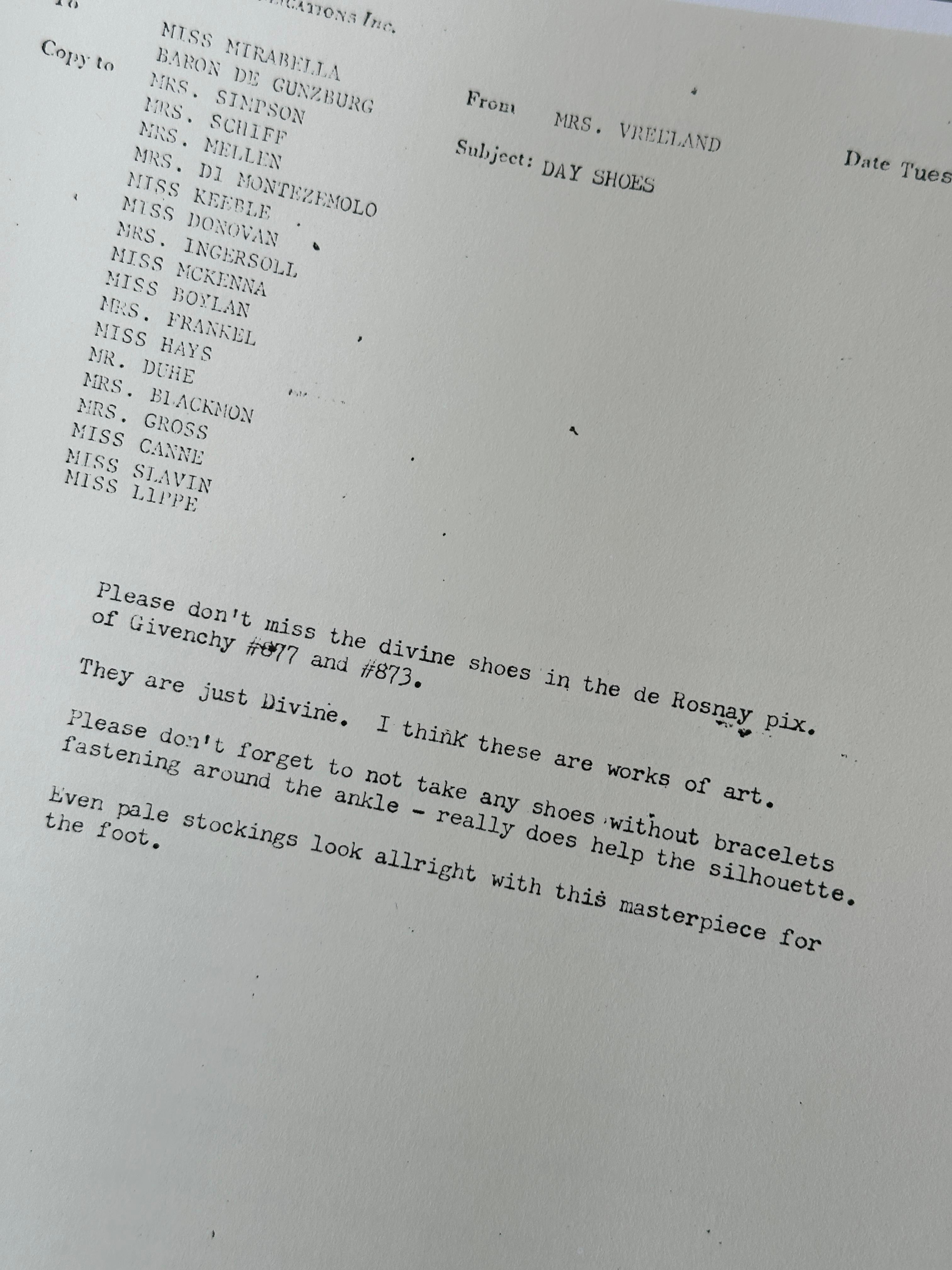 VISIONAIRE 37 : Vreeland Memos (0813/4000) en vente 4