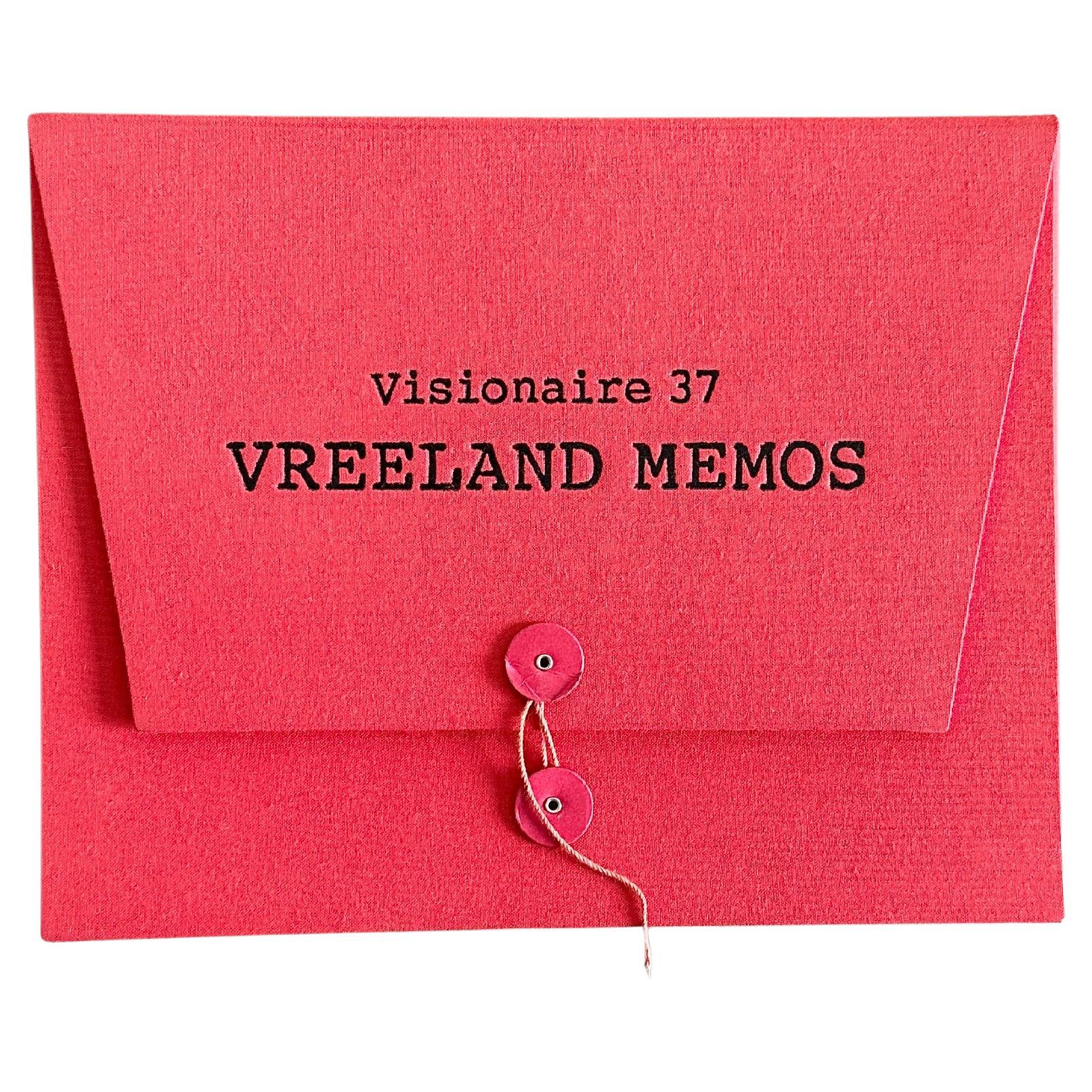 VISIONAIRE 37: Vreeland Memos (0813/4000)