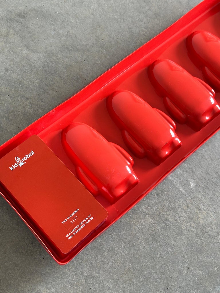 VISIONAIRE 44: Toys by kidrobot - red (2477/4000) For Sale at 1stDibs