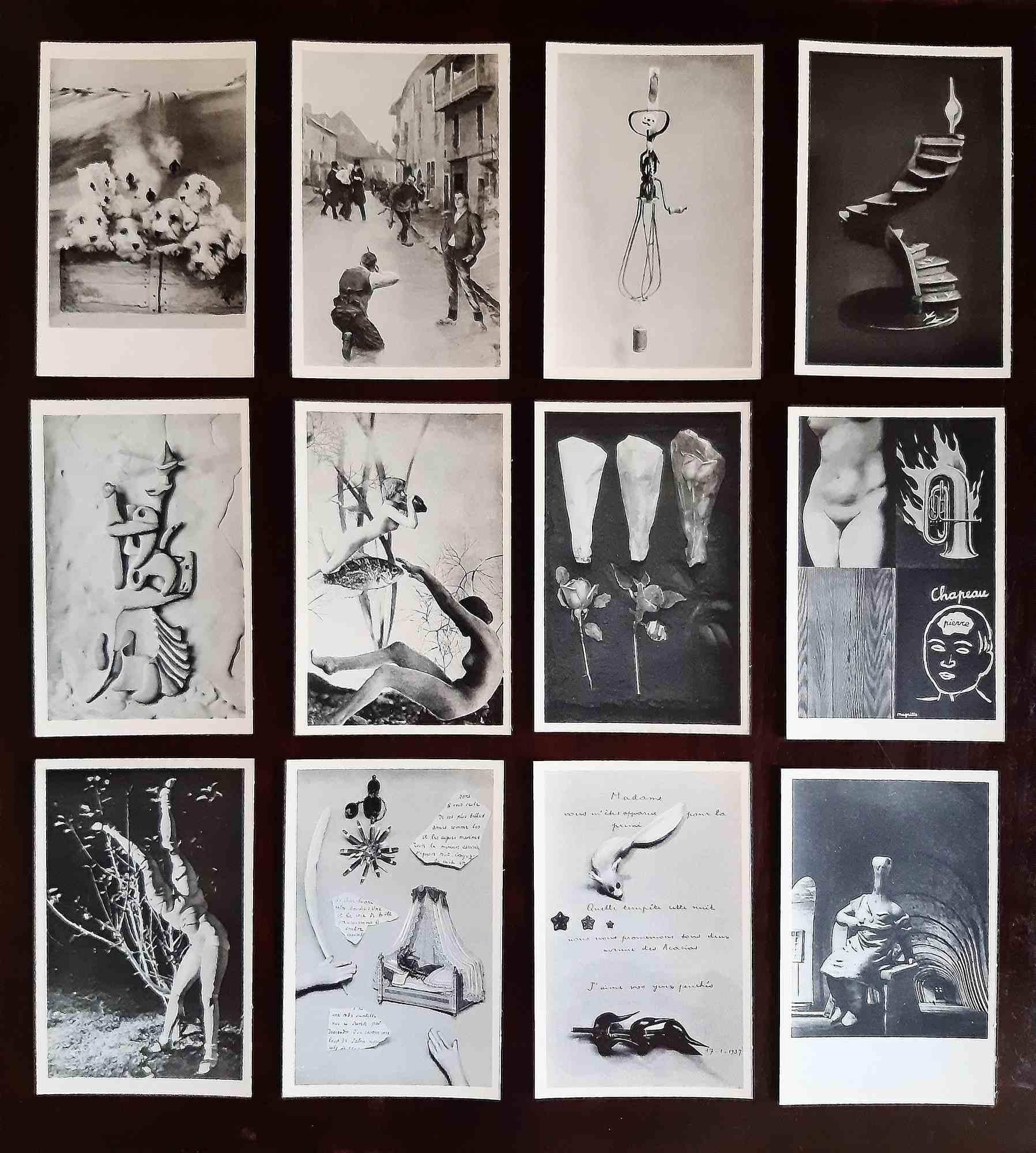 Print Visionaire (Various Artists) - La Carte Surréaliste. Première série. Vingt et une cartes - 1937