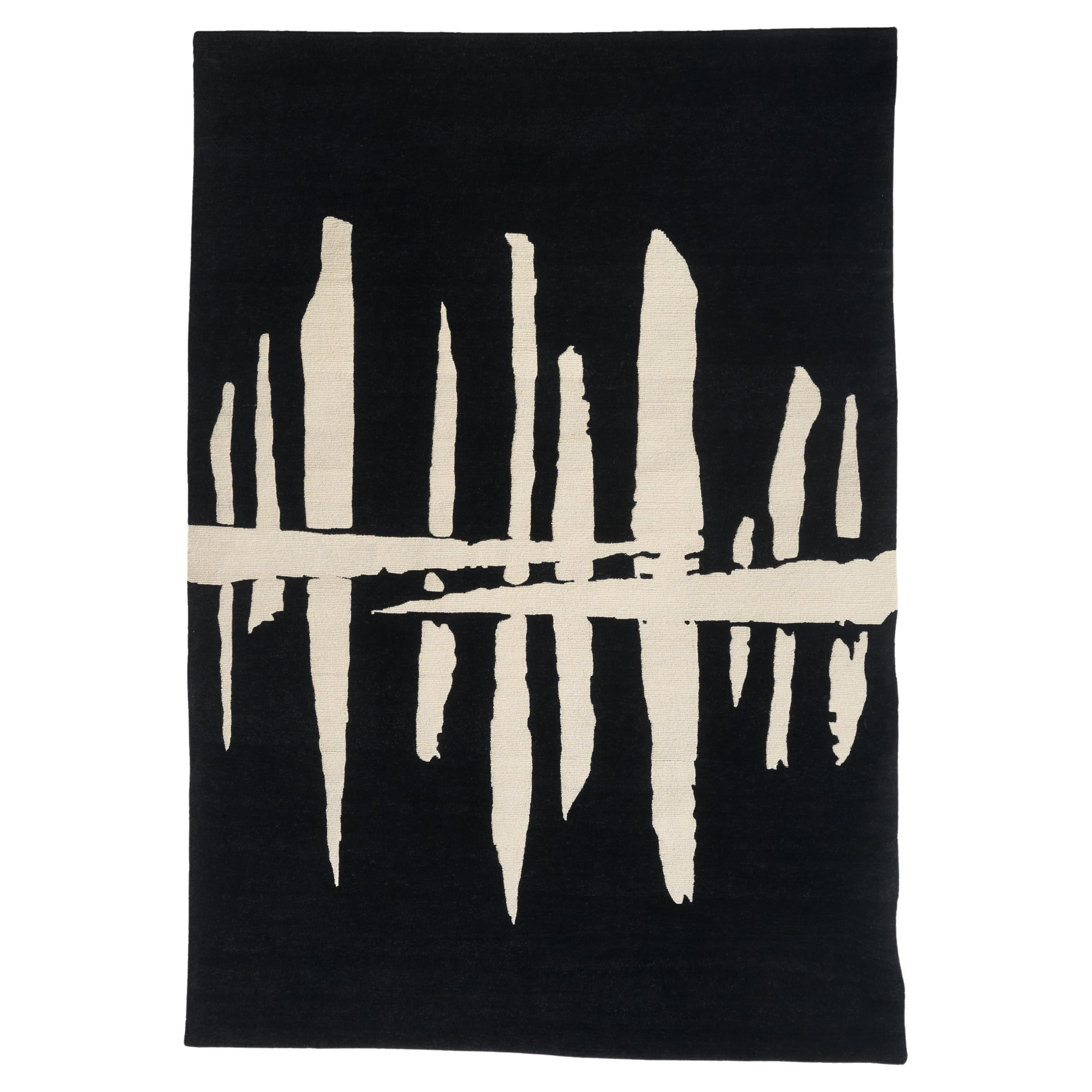 Visione Notturna carpet designed by Francesco Zotti for Seconda Giovinezza in vendita