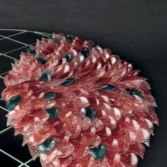 Visionnaire Foglia Tischspiegel aus Muranoglas von Zanellato Bortotto