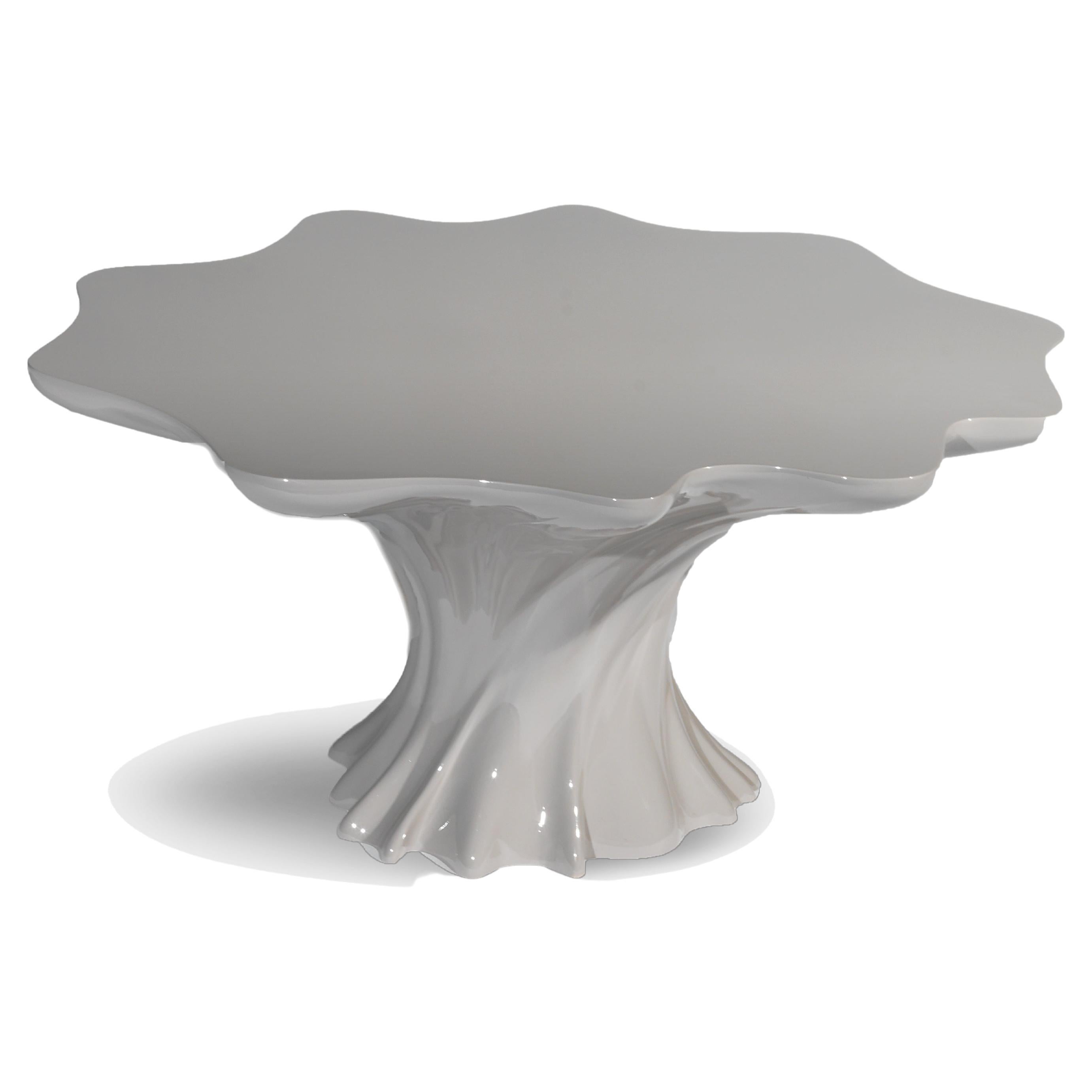 Visionnaire Gorgona Low Table in Polyurethane Resin by Alessandro La Spada