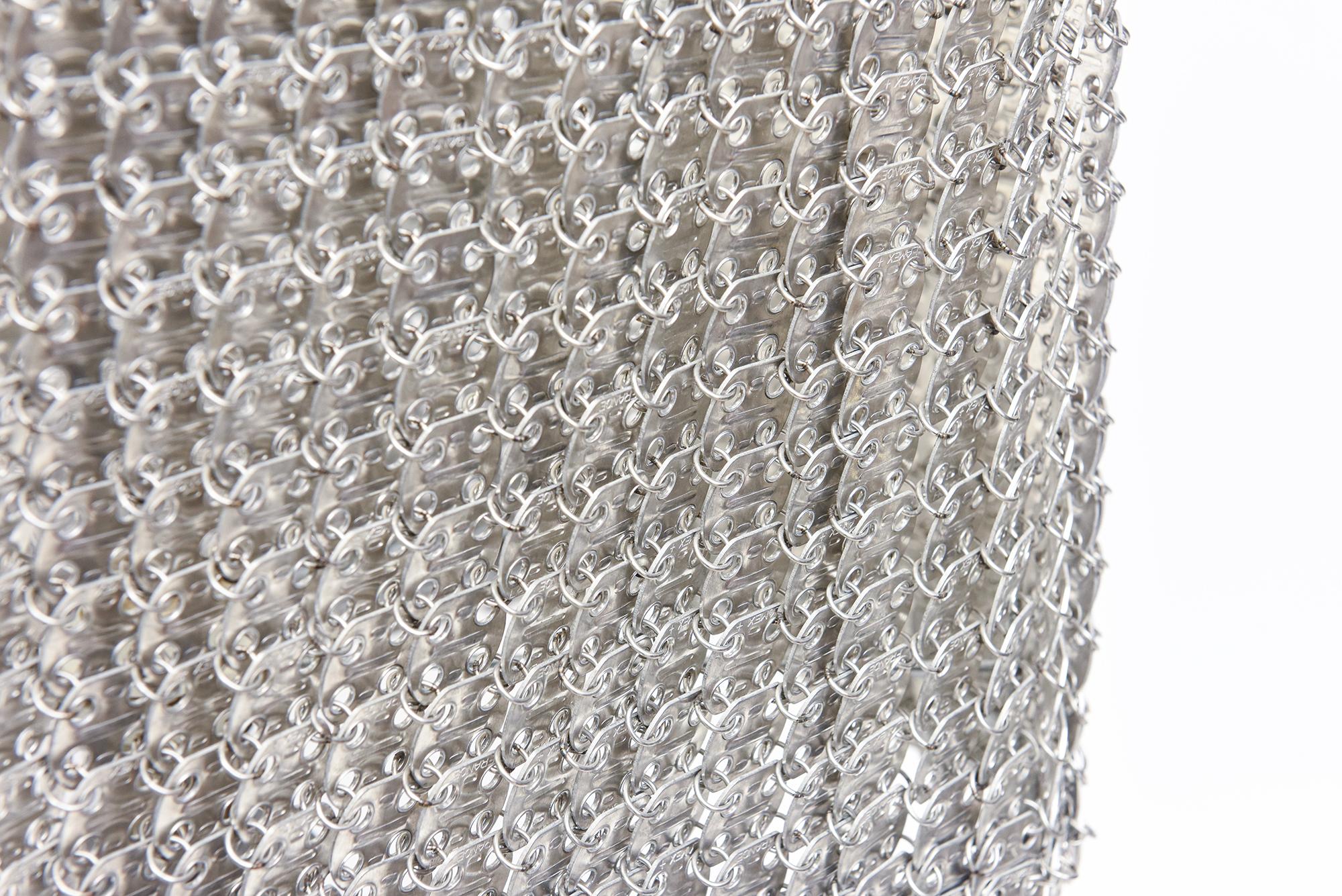italien Visionnaire Isottta Chain Link Luxury Table Lamp Italian en vente