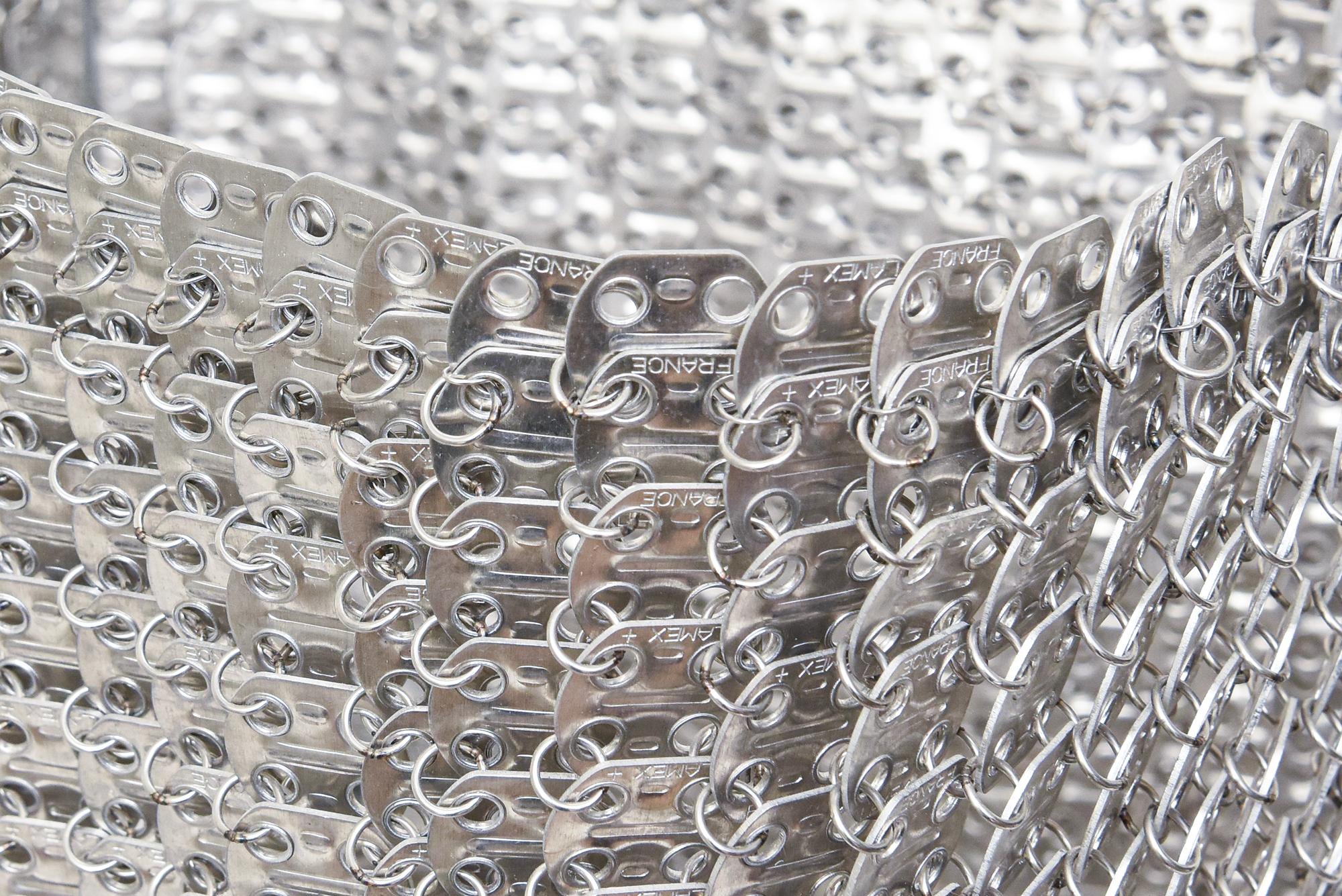 Visionnaire Isottta Chain Link Luxury Table Lamp Italian en vente 1