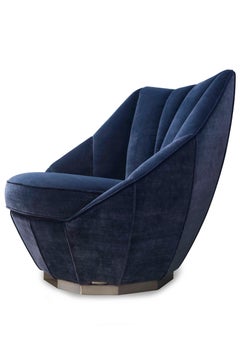 Visionnaire Sontag Sessel aus Holz und gepolstertem Sitz von Samuele Mazza