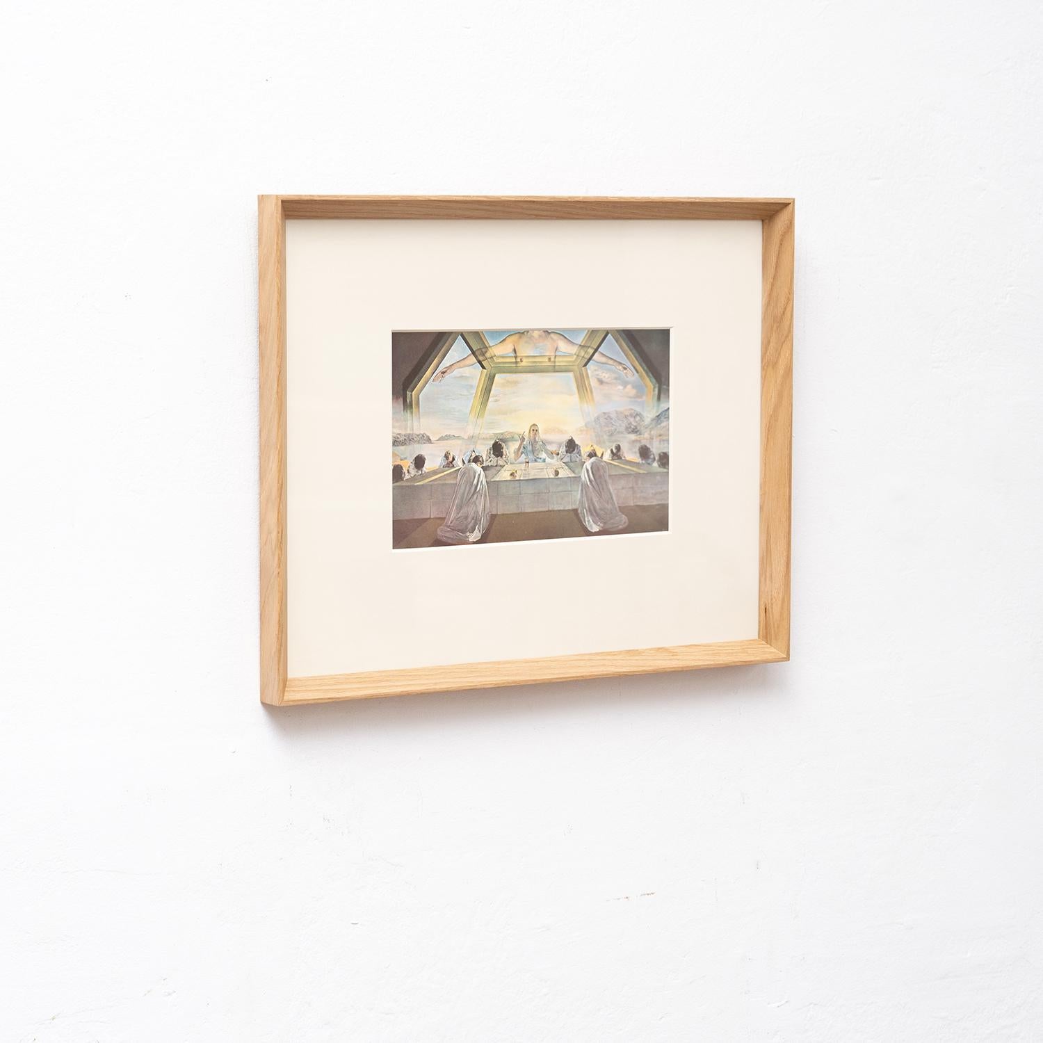 Visionen von Dalí: Ein surrealistisch gerahmtes Farbklischee von 1957 (Moderne der Mitte des Jahrhunderts) im Angebot