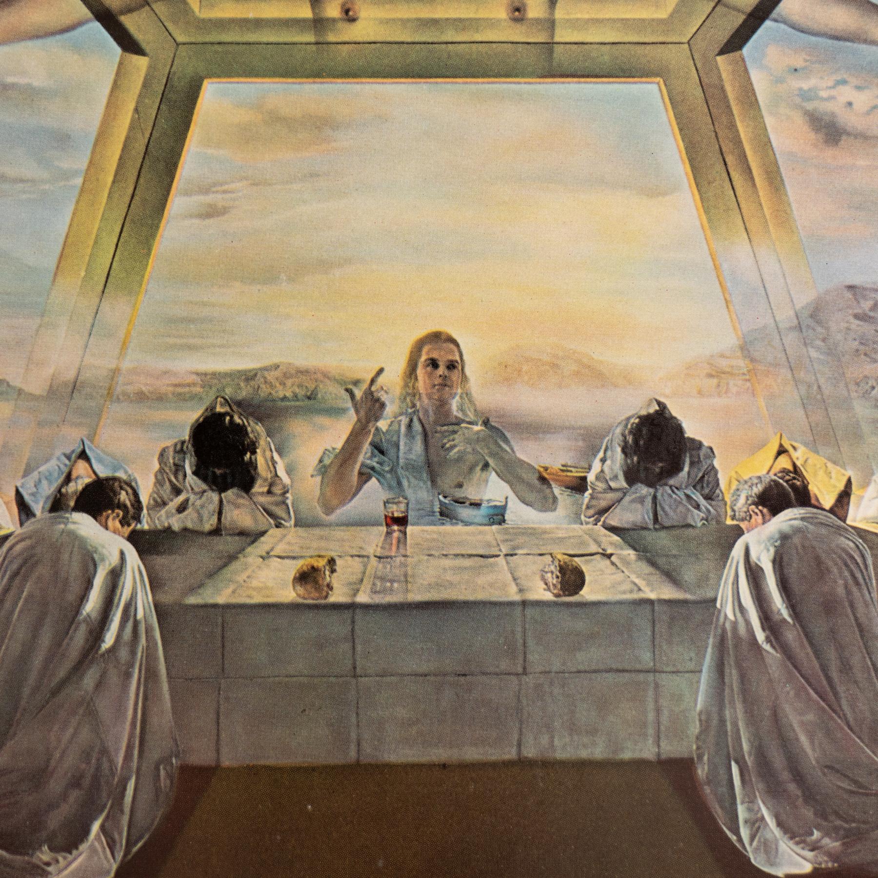 Visionen von Dalí: Ein surrealistisch gerahmtes Farbklischee von 1957 im Angebot 1