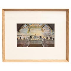 Visiones de Dalí: Un cliché surrealista en color enmarcado de 1957