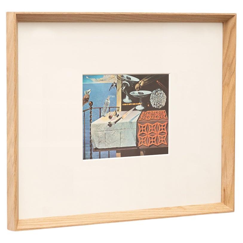 Visions of Dalí: A 1957 Surrealist Framed Color Cliché