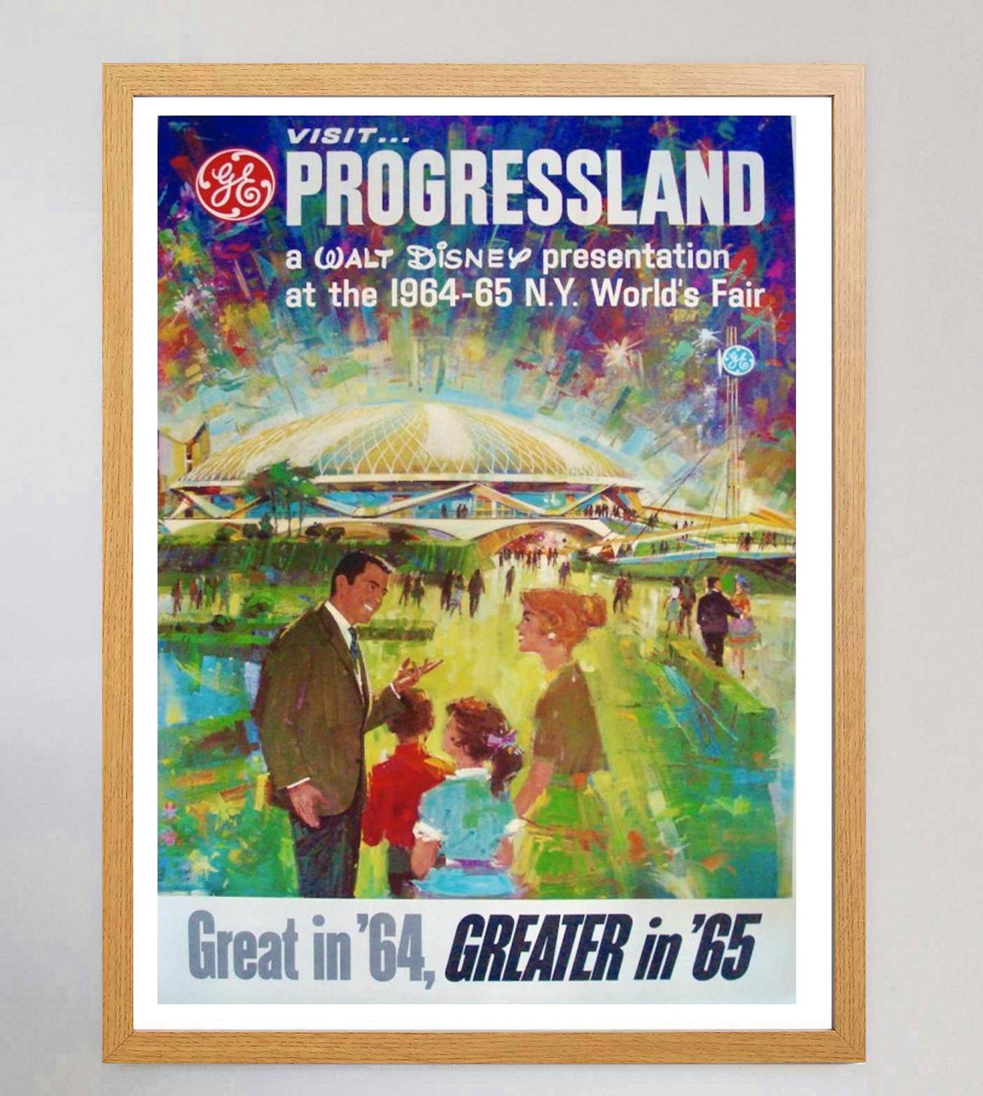 Mid-Century Modern Visiter l'exposition universelle de Walt Disney's Progressland à New York, 1964-65 en vente