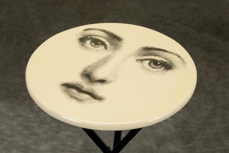 'Viso Di Donno' Side Table by Piero Fornasetti, circa 1960s, Signed 1