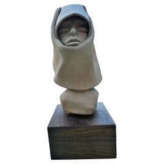 Terracotta face, possible Sardinian craftsmanship