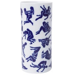Vaso in porcellana Viso Kamo Sutra V05