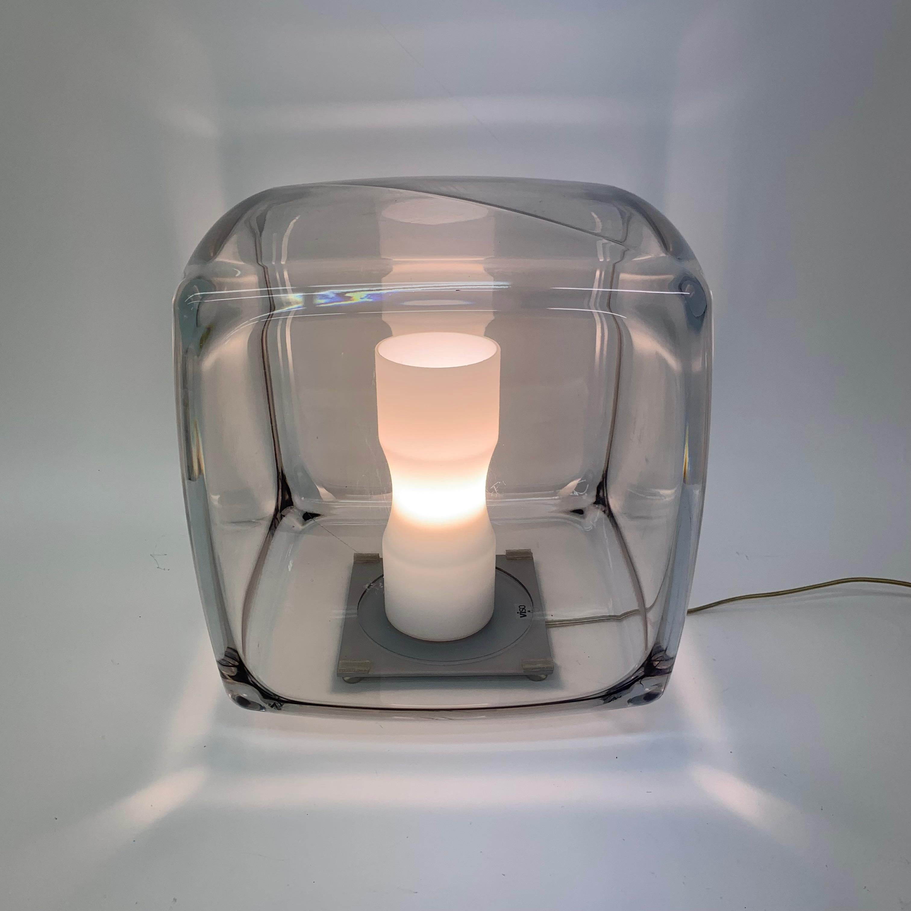 Fin du 20e siècle Lampadaire / lampe de table Viso Modern, années 1980 en vente