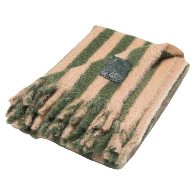 Viso x Studio Giancarlo Valle Mohair Blanket 0305 For Sale at 1stDibs