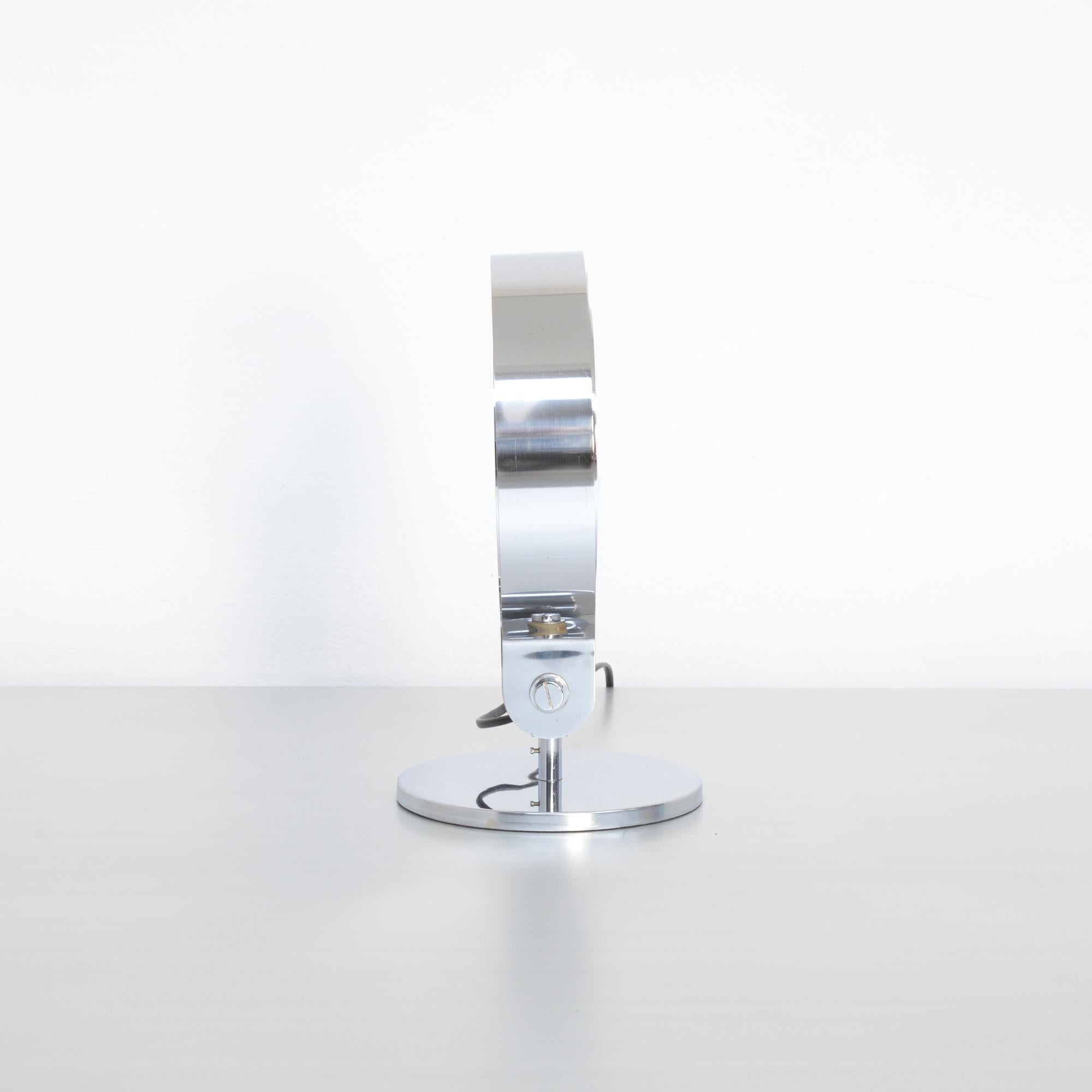 Visor Chrome Table Lamp by E.R. Nele for Temde 2