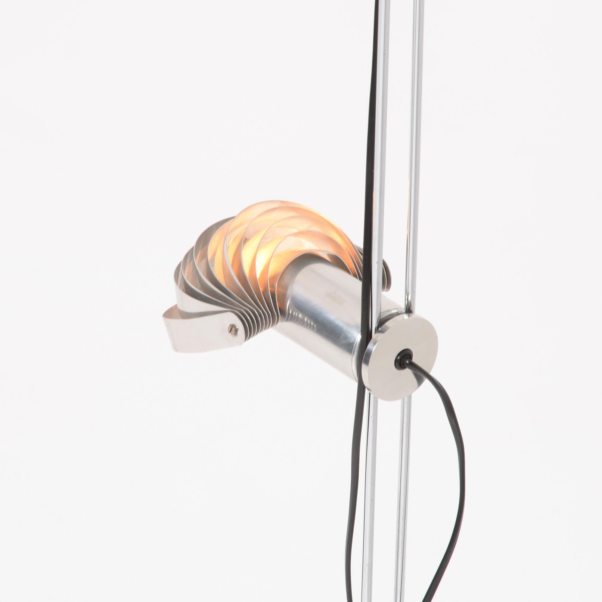 Swiss Visor Floor Lamp by E.R. Nele for Temde