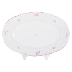 Vintage Vista Alegre Porcelain Cut-Out Platter, Portugal