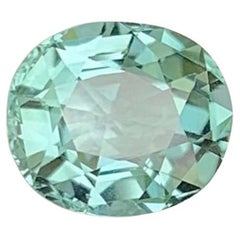 Vista Blue Color Tourmaline Gemstone: Natural October Birthstone, Africa 2.08 ct