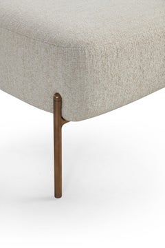 Vista Lounge Chair, Contemporary Armchair in Mark Alexander Upholstery