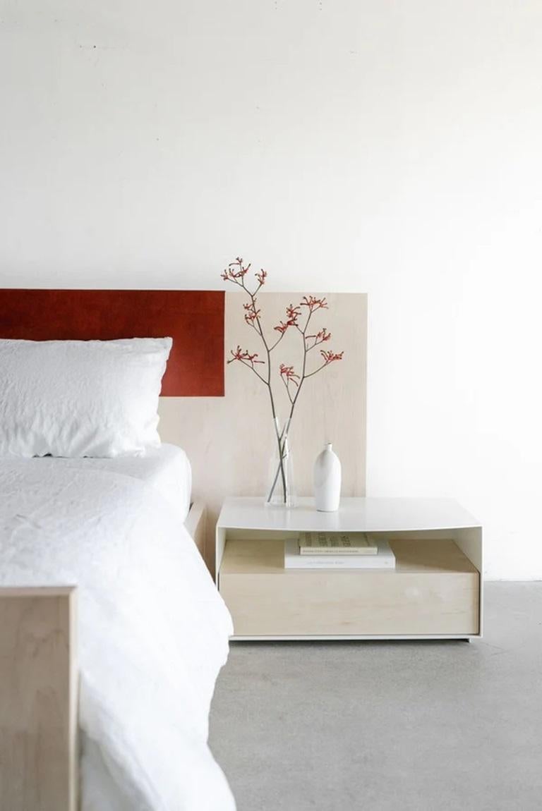 Hand-Crafted Vista Nightstand (Maple) For Sale