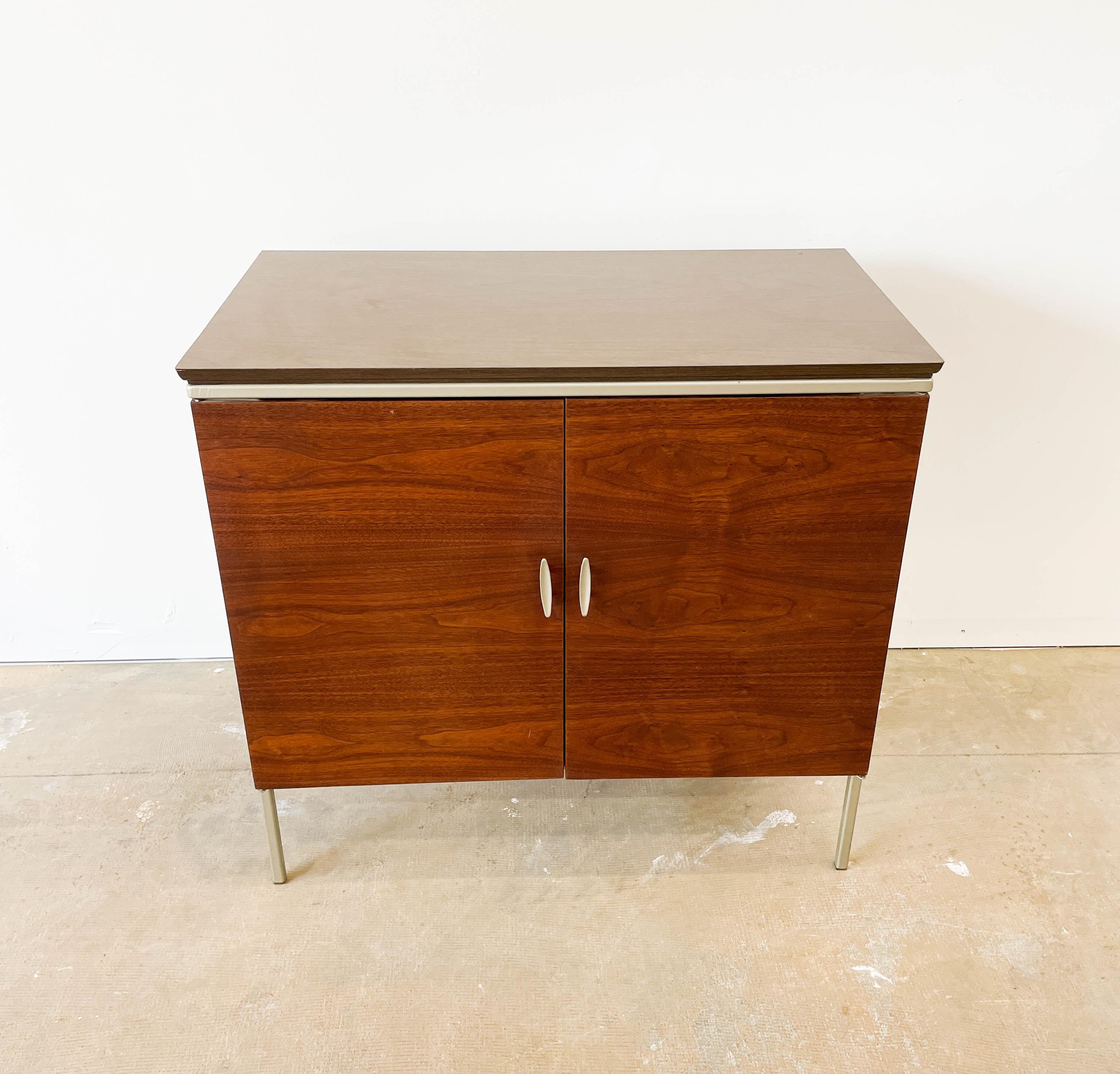 Walnut Vista of California Two-Door Cabinet