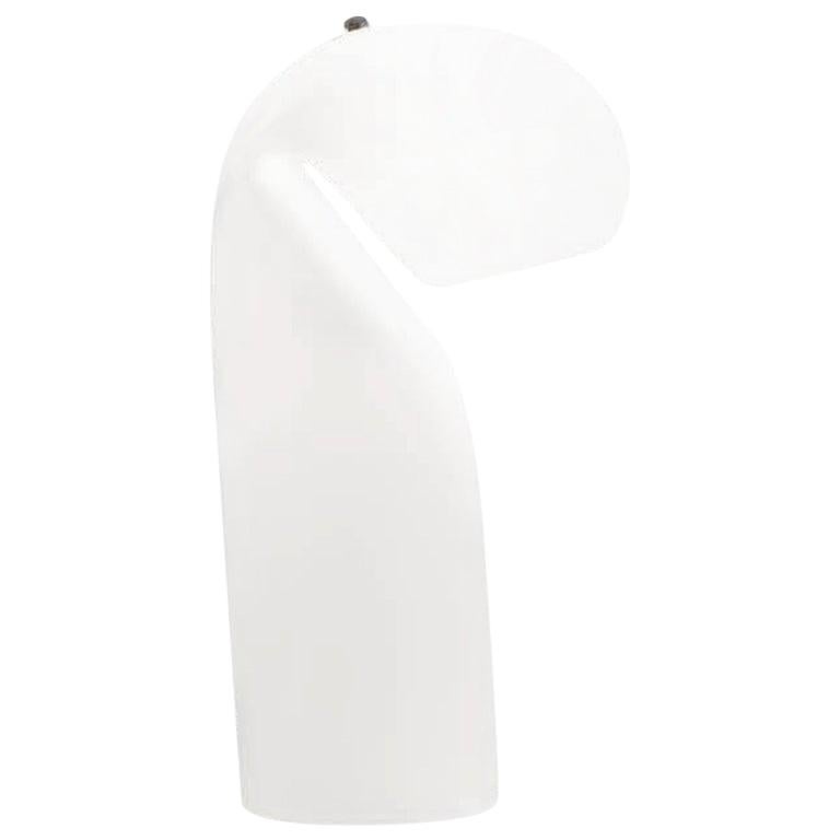 Vistosi Bissona Tischlampe in glänzendem Weiß
