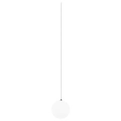 Vistosi Bolle Pendant Light in Satin White Glass