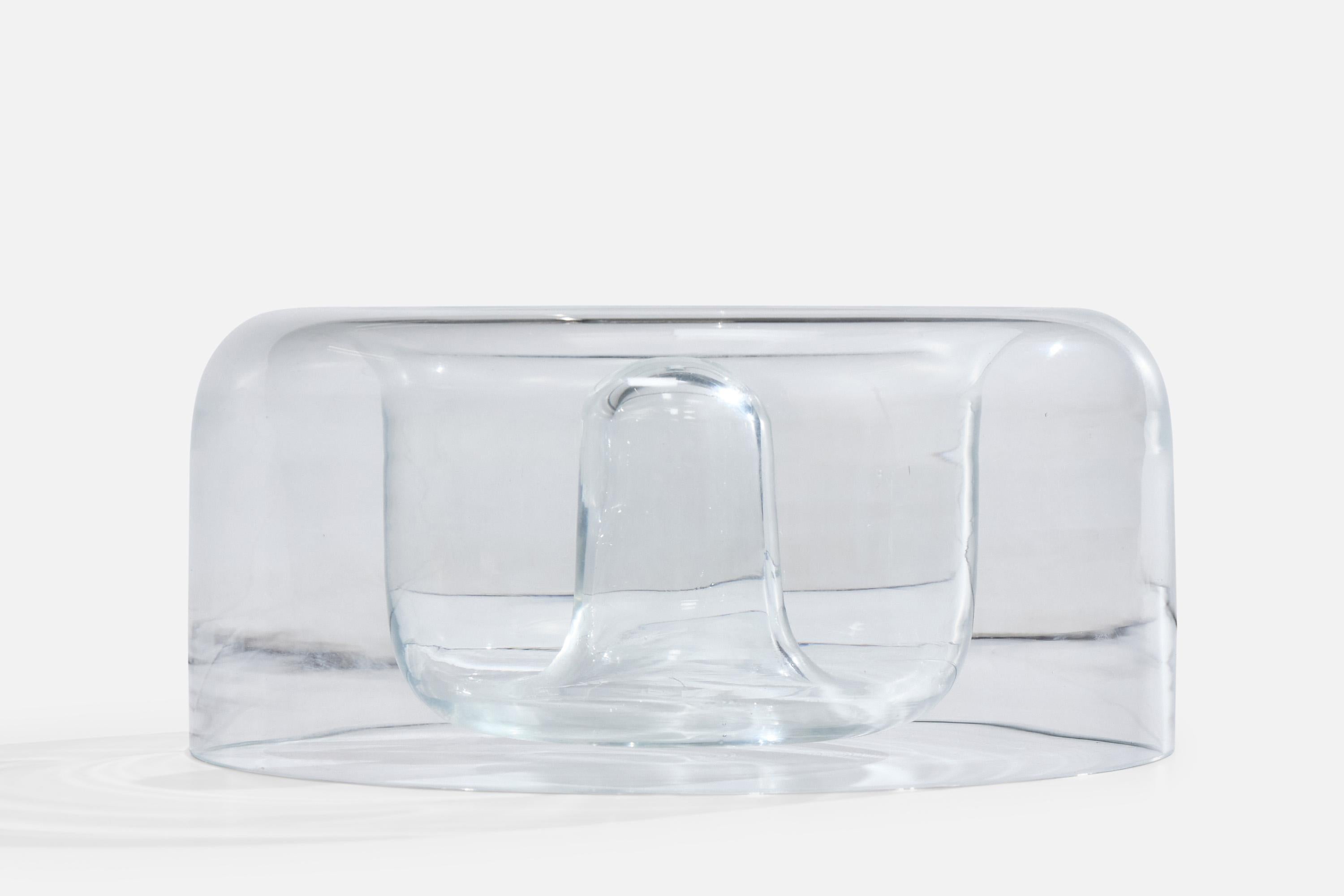 Vistosi, Schale, Glas, Italien, 1973 (Moderne der Mitte des Jahrhunderts) im Angebot