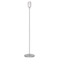 Vistosi Damascus 100 P Floor Lamp in Crystal Crystal by Paolo Crepax