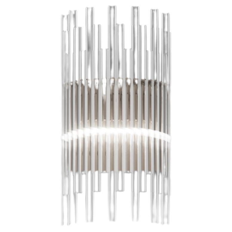 Vistosi Diadema Wall Sconce AP P in Crystal by Romani Saccani Architetti