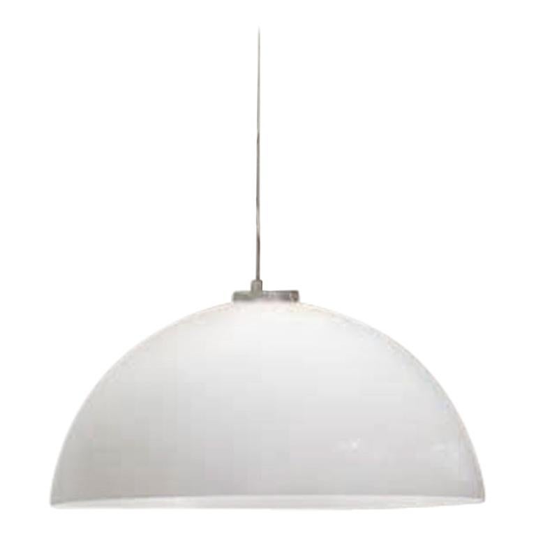 Lampe à suspension Vistosi en blanc brillant par Studio Tecnico en vente