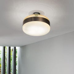 Vistosi Futura PL G Deckenleuchte mit schwarzem Rahmen von Hangar Design Group