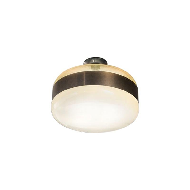 Vistosi Futura PL G Ceiling Light with Black Frame by Hangar Design Group