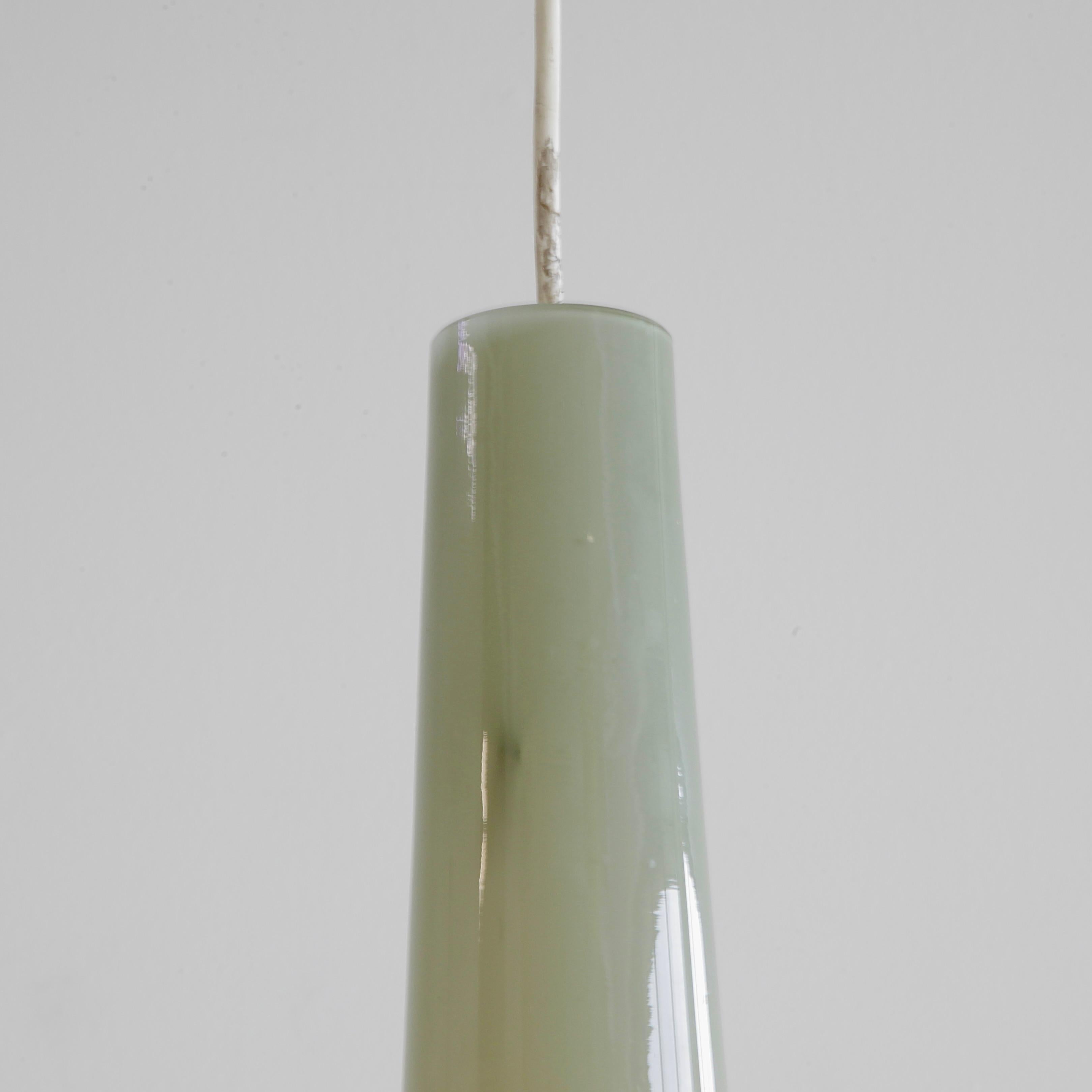 Vistosi Glass Pendant by Alessandro Pianon, Italy 1960s In Good Condition For Sale In Berlin, Berlin