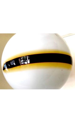 Globe with Glass Murano bicolore, Italy, 1970, Vistosi