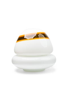 Vistosi Italian Mid-Century Hand Blown Murano Glass "Mushroom" Floor Lamp