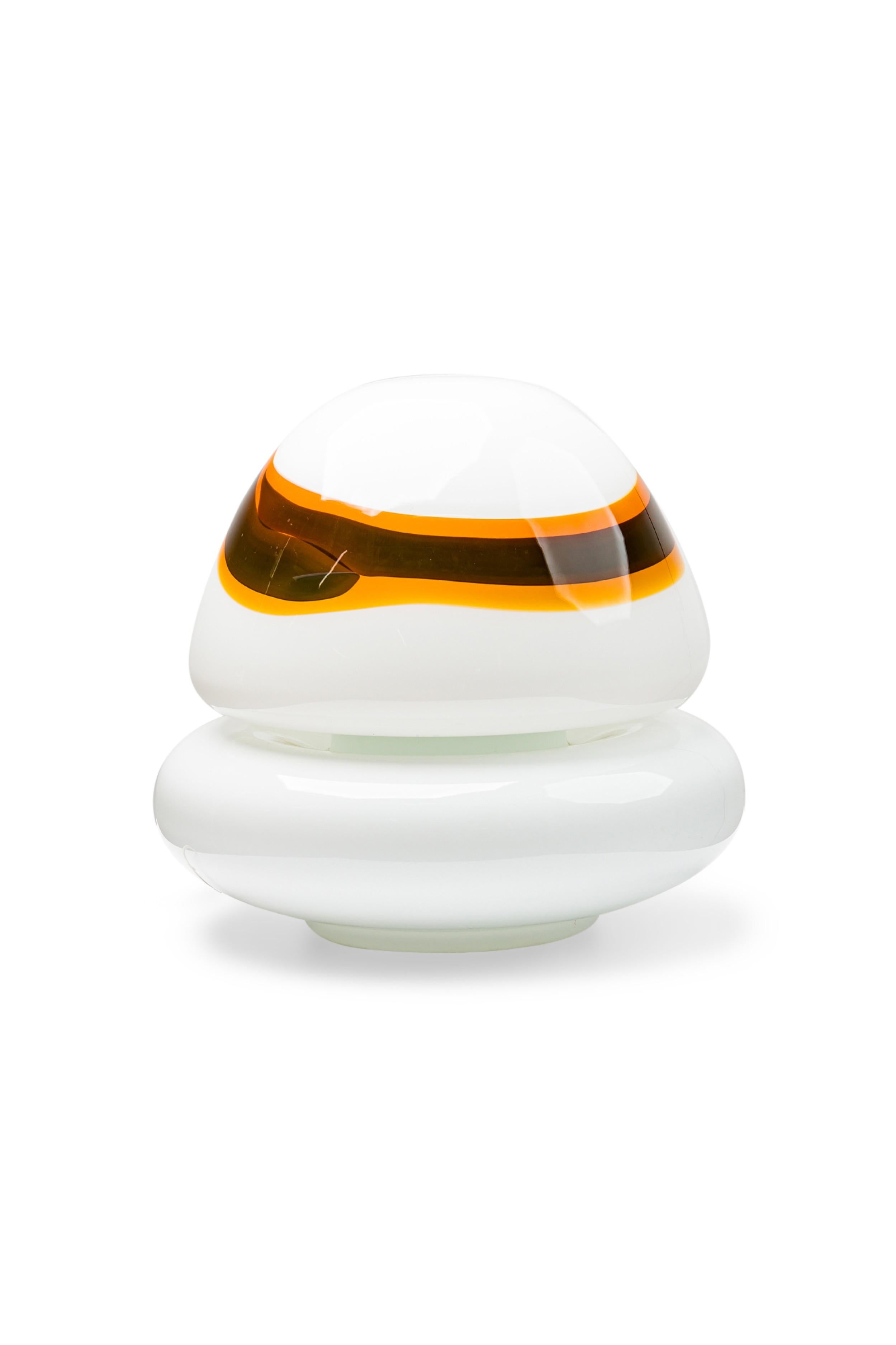 Vistosi Italienische Mitte des Jahrhunderts mundgeblasenes Murano Glas 