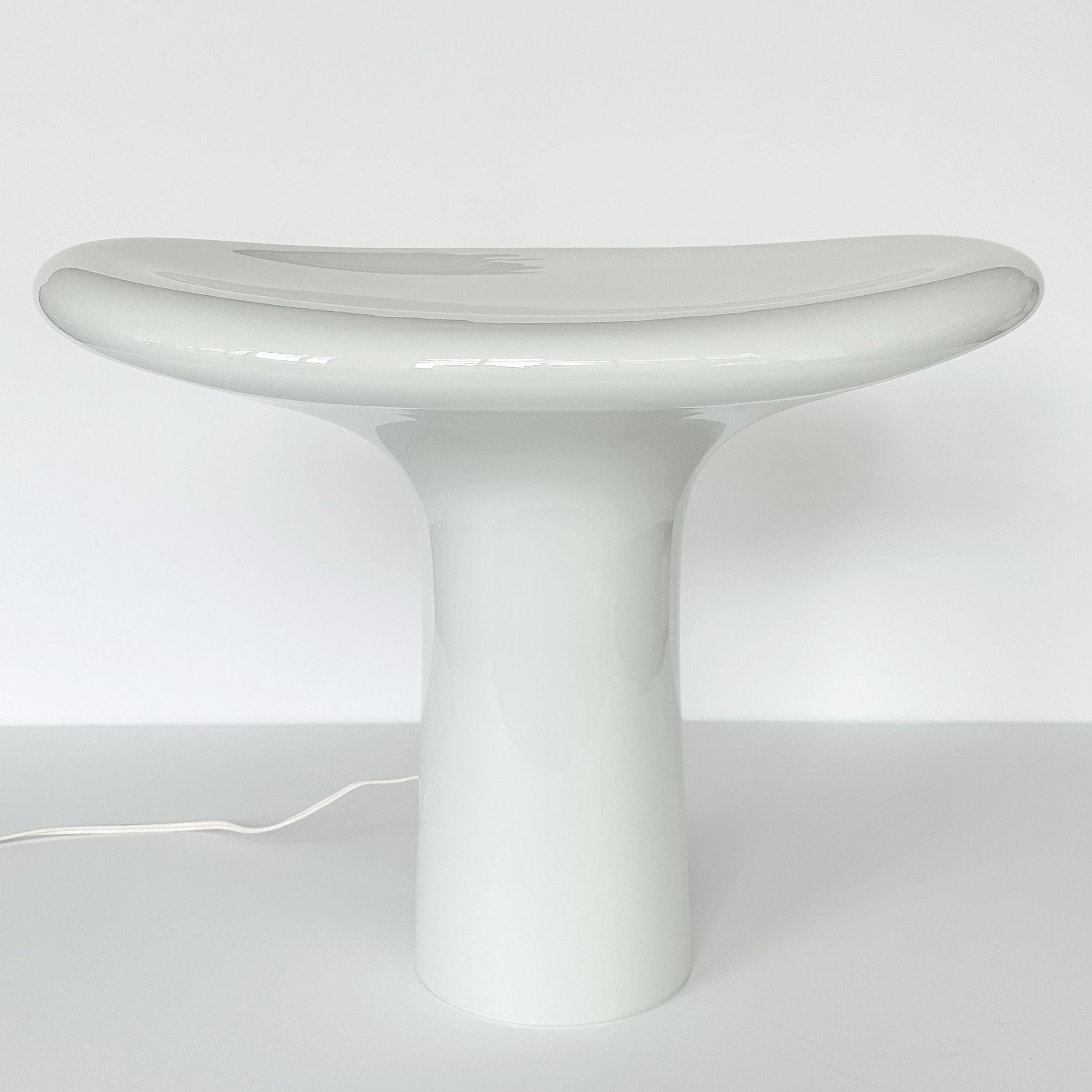 Mid-Century Modern Vistosi Large Mushroom Table Lamp by Gino Vistosi