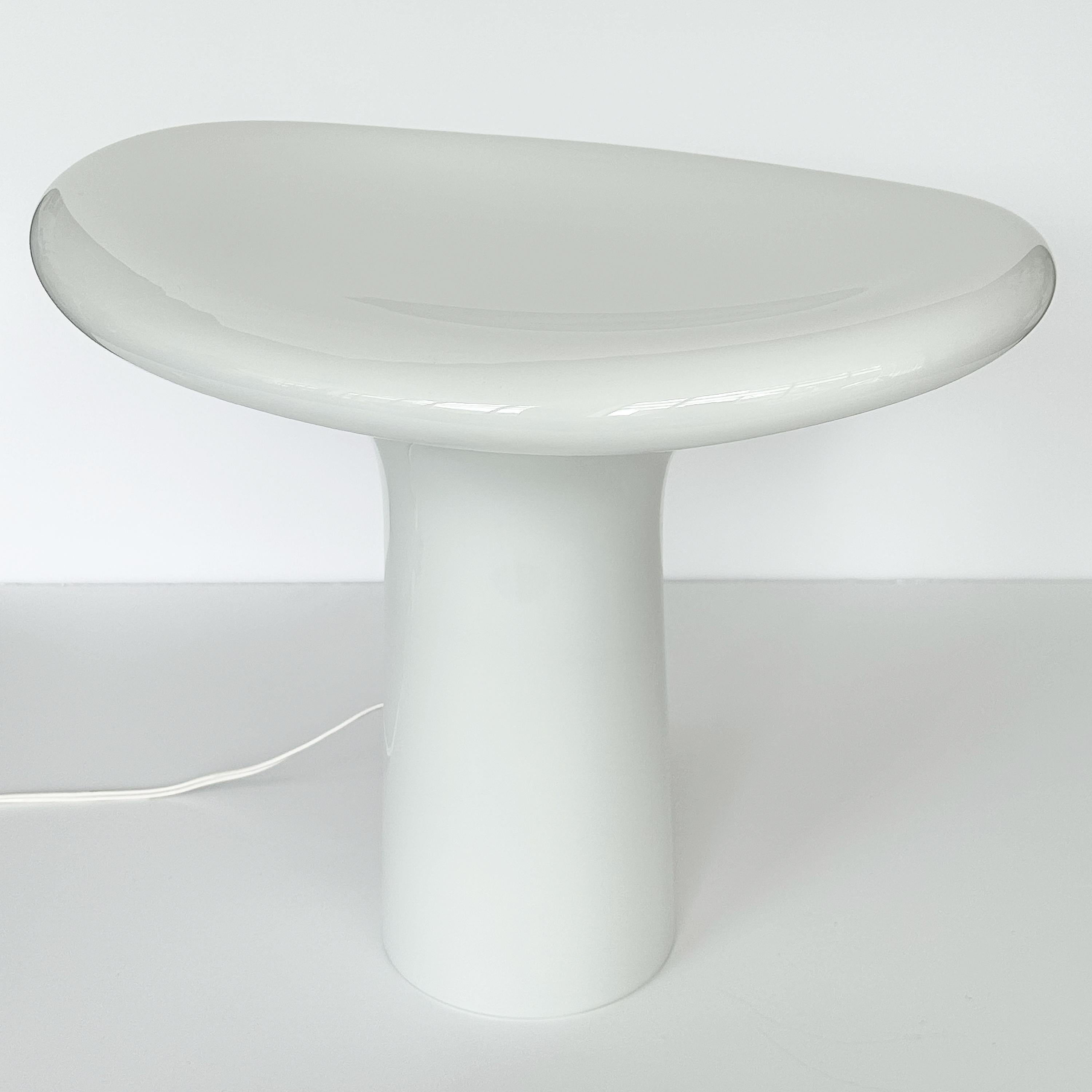 Mid-20th Century Vistosi Large Mushroom Table Lamp by Gino Vistosi