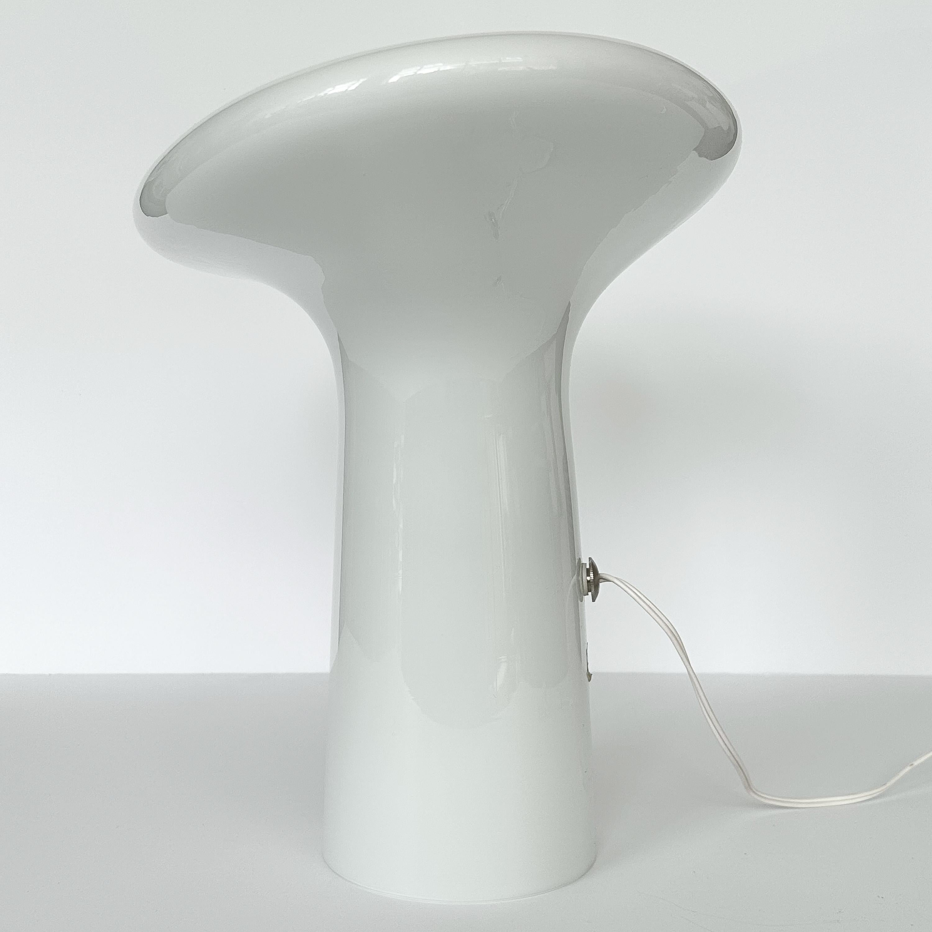 Blown Glass Vistosi Large Mushroom Table Lamp by Gino Vistosi