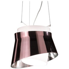 Lampe suspendue Vistosi Aria en verre violet