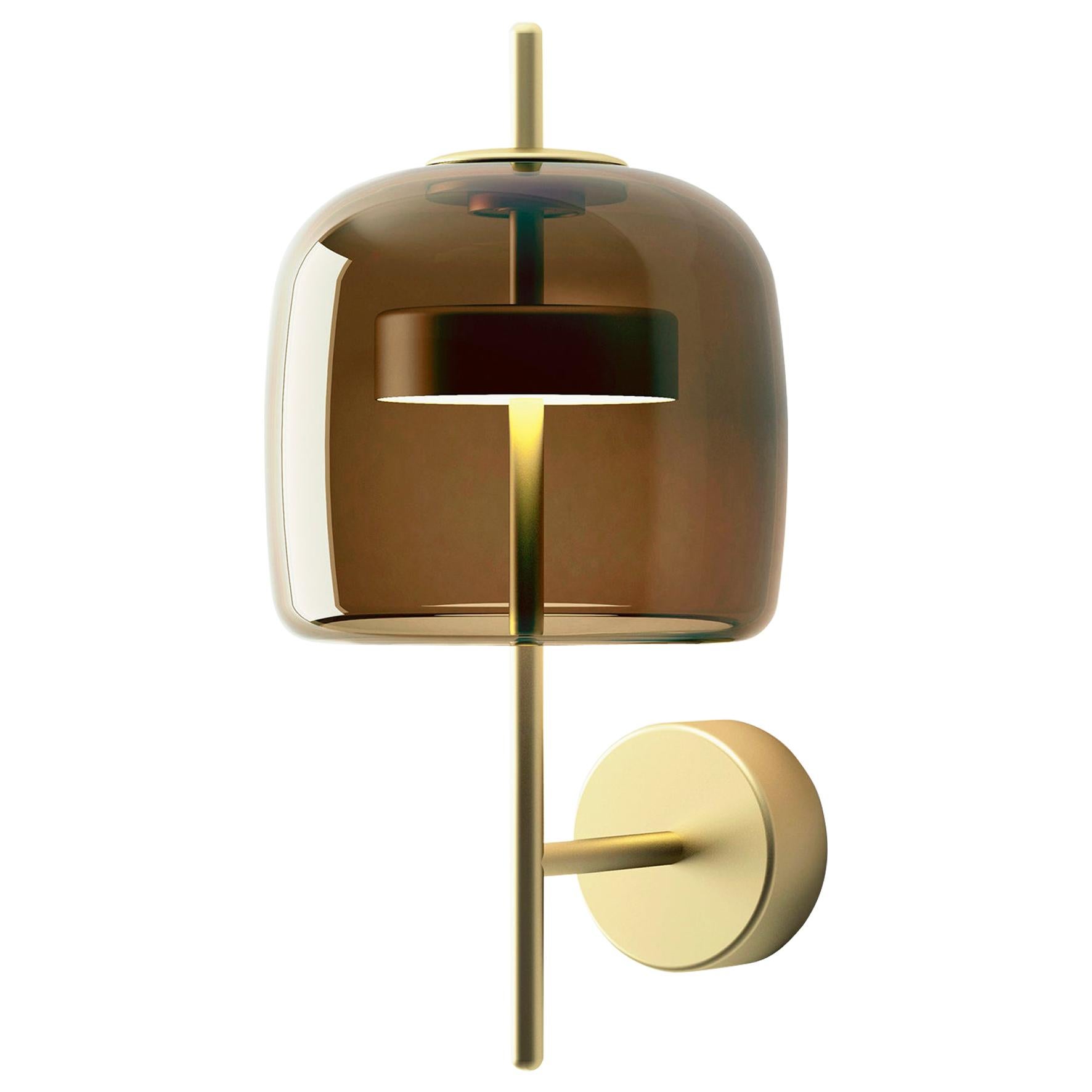 For Sale: Brown (Burned Earth) Vistosi LED Jube AP S Wall Light by Favaretto&Partners