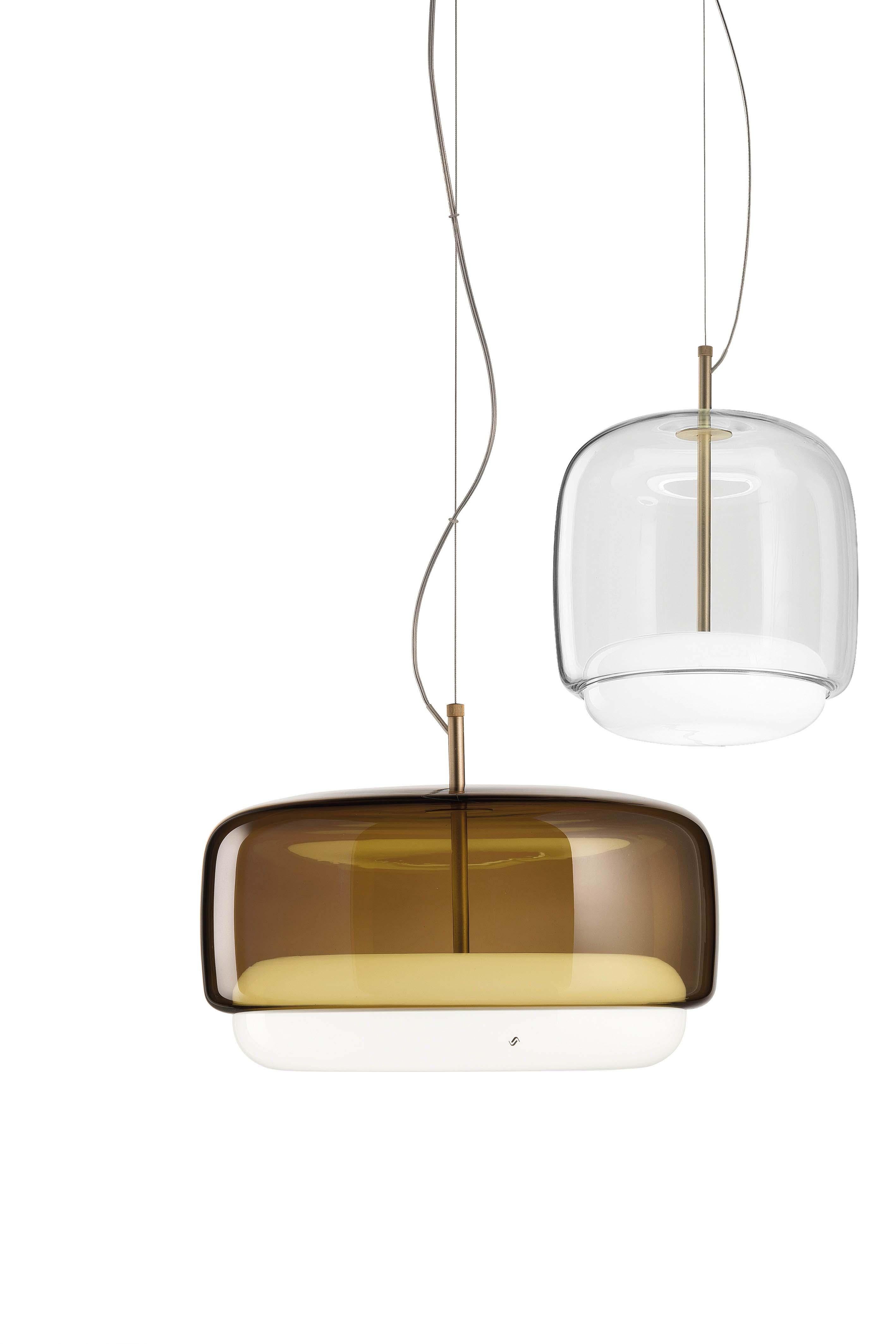 Contemporary Vistosi LED Jube SP G Suspension Light by Favaretto&Partners For Sale