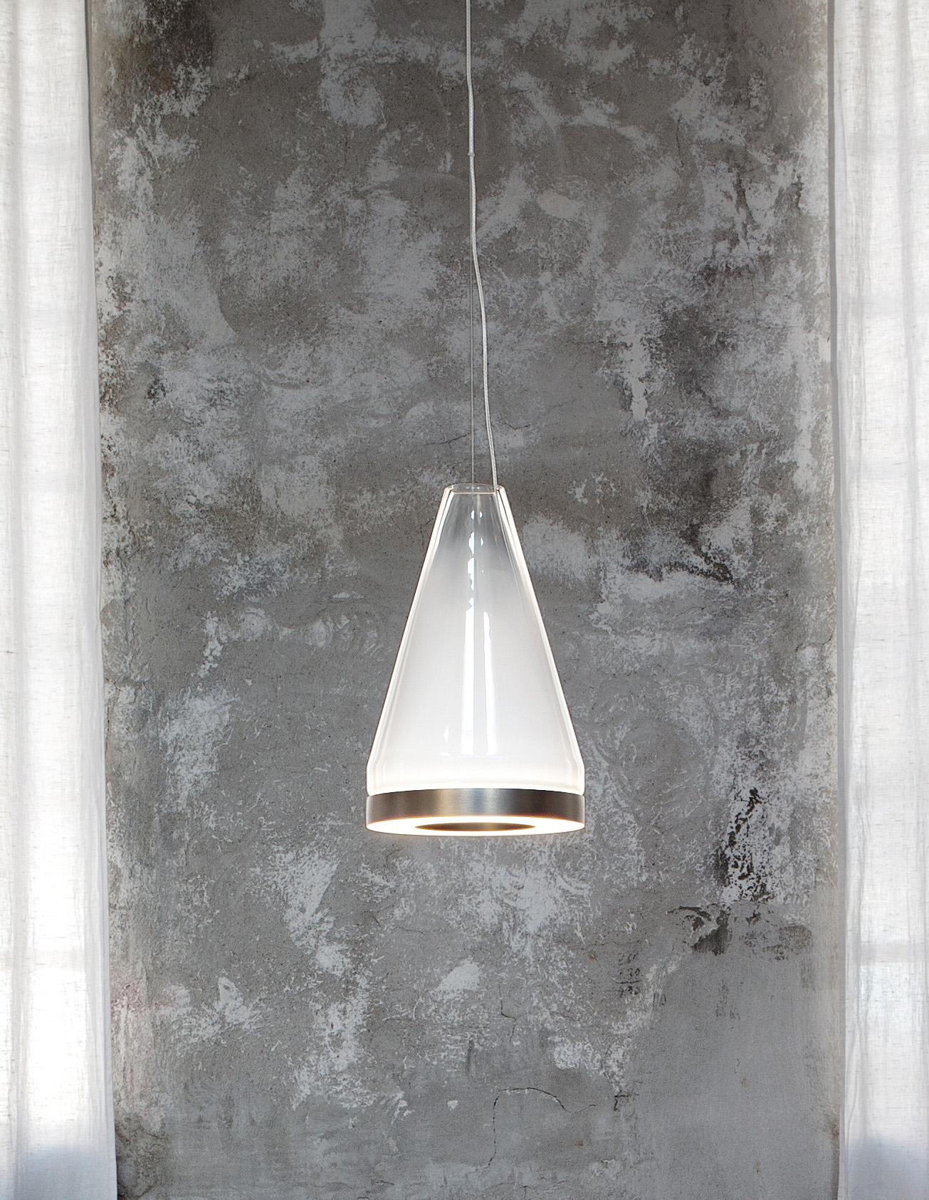 Contemporary Vistosi LED Medea SP3 Suspension Light by Oriano Favaretto For Sale