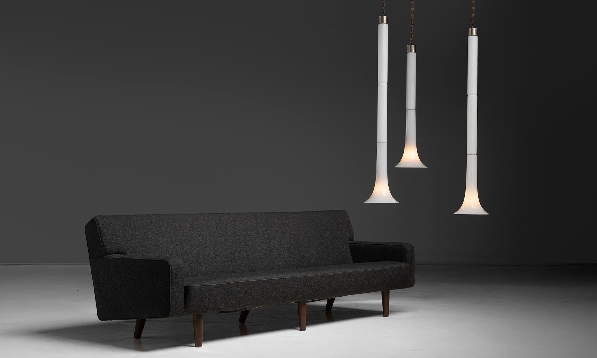 Steel Vistosi Lights, Italy circa 1970 For Sale