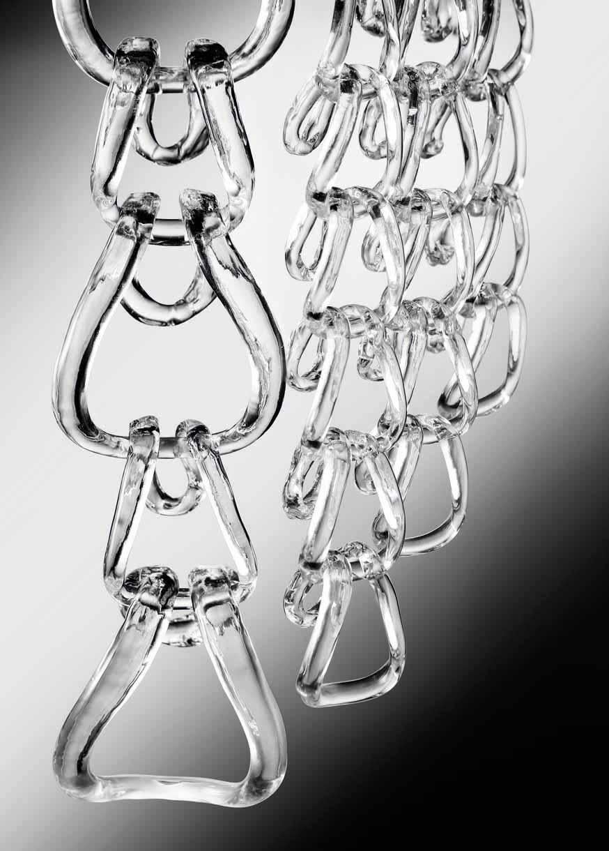 Modern Vistosi Minigiogali Pendant Light in Crystal Transparent Glass For Sale