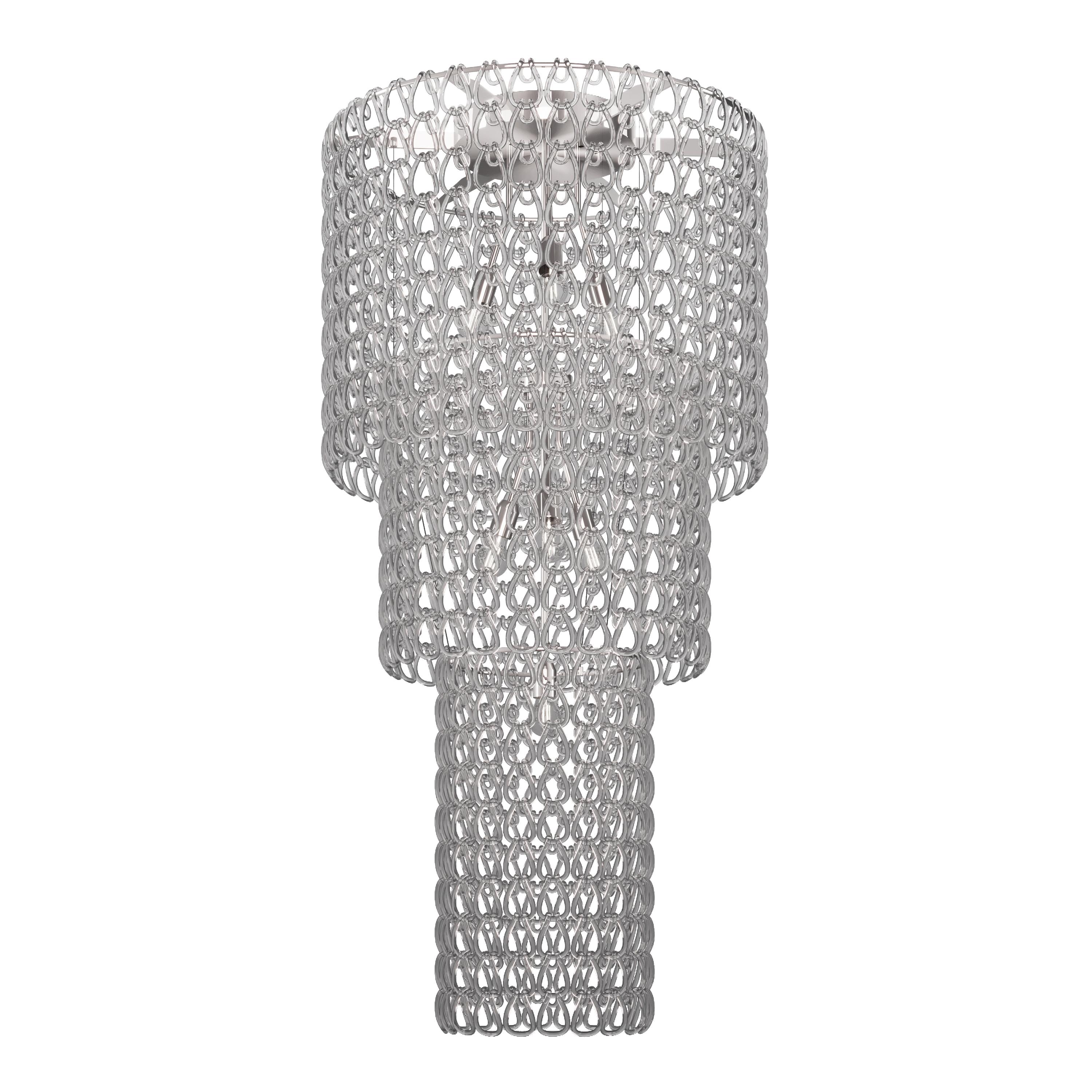 Vistosi Minigiogali Pendant Light in Crystal Transparent Glass In New Condition For Sale In Mogliano Veneto, Treviso