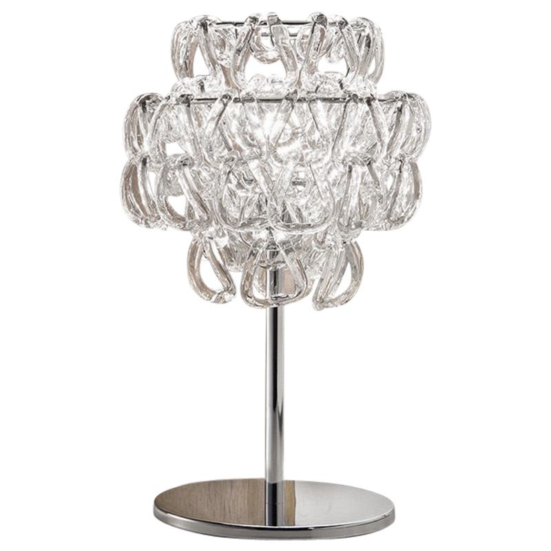 Vistosi MiniGiogali Table Lamp in Glass by Angelo Mangiarotti